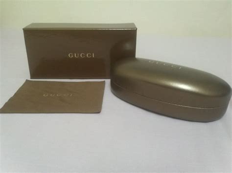 gucci sunglasses case with shelley line|Gucci sunglasses case hard.